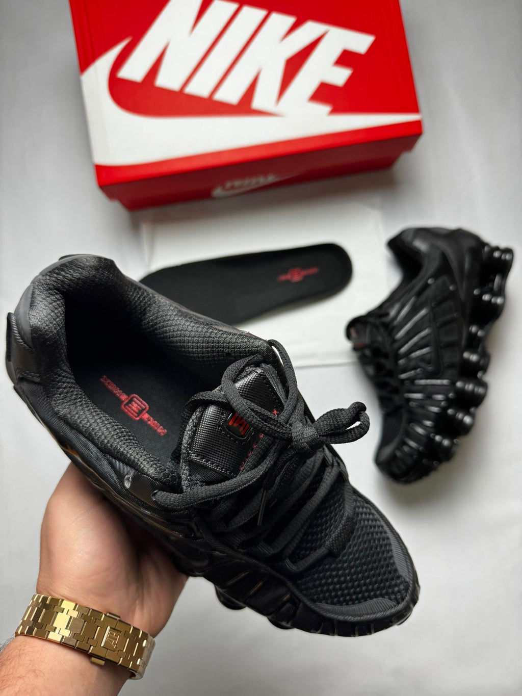 NIKE SHOX TL "Negras"