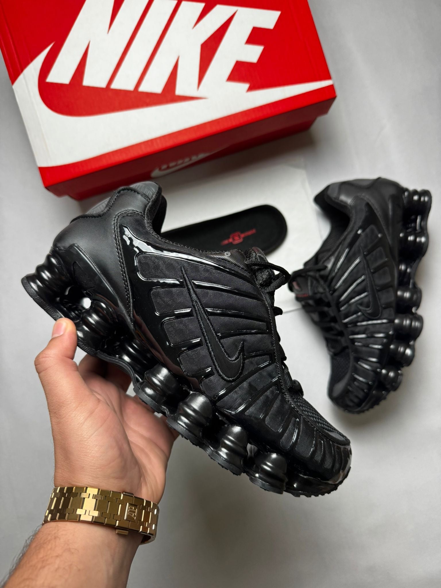 NIKE SHOX TL "Negras"