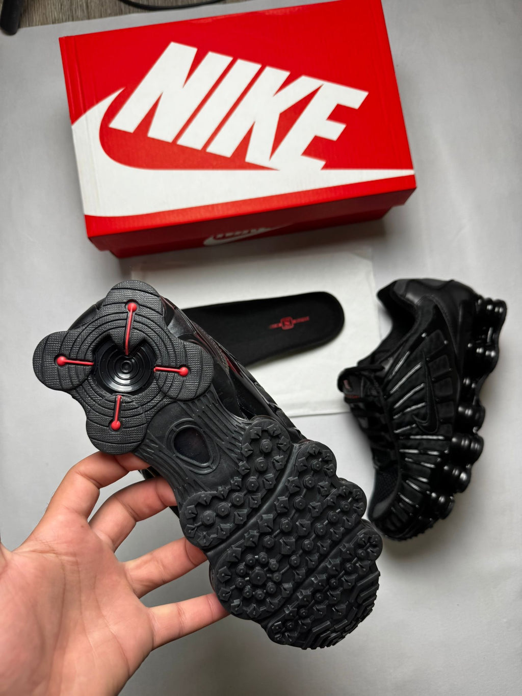 NIKE SHOX TL "Negras"